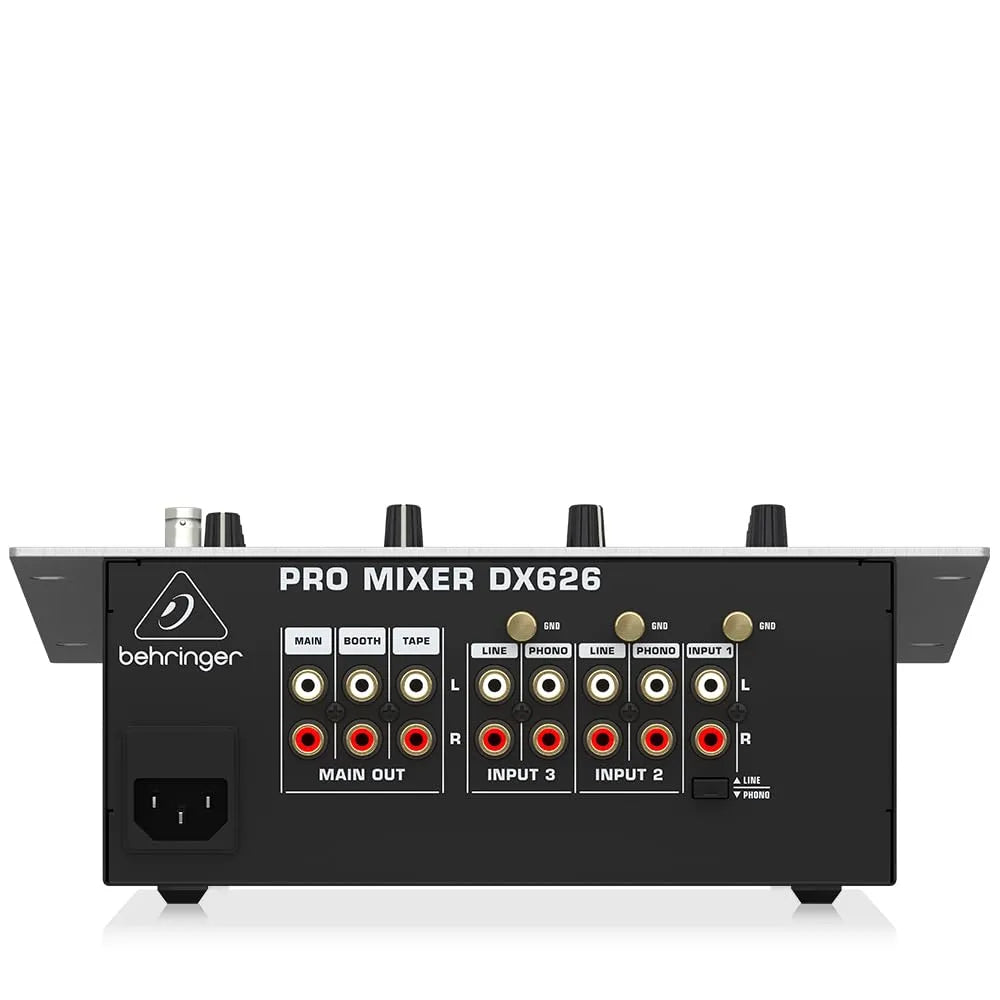 Behringer DX626 DJ Mixer (3 Channels) – DJ VLOG Behringer DX626 DJ Mixer (3 Channels) – DJ VLOG