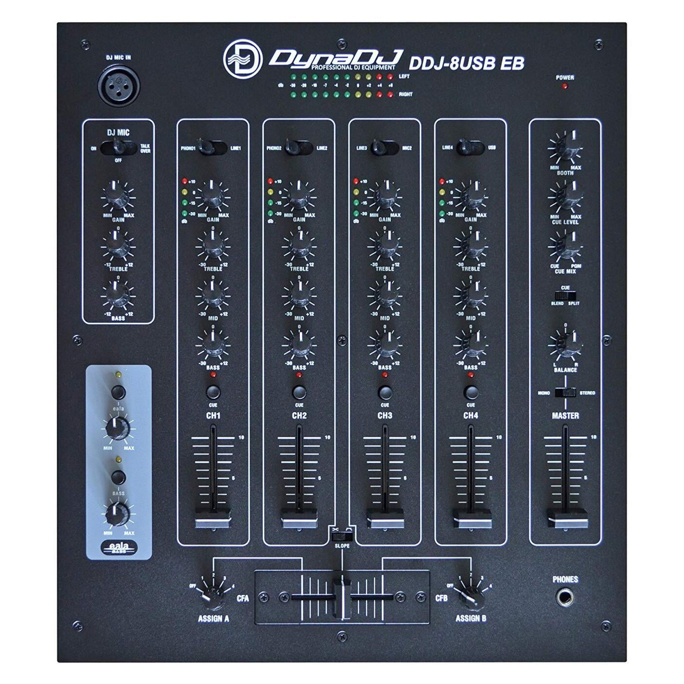 DDJ-8USB EB 4-Ch DJ Mixer with USB