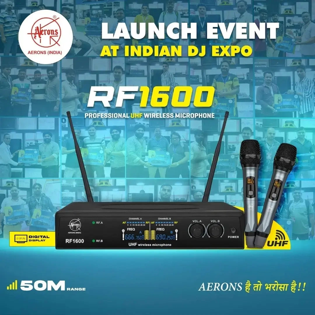 Aerons RF1600 Wireless Microphone
