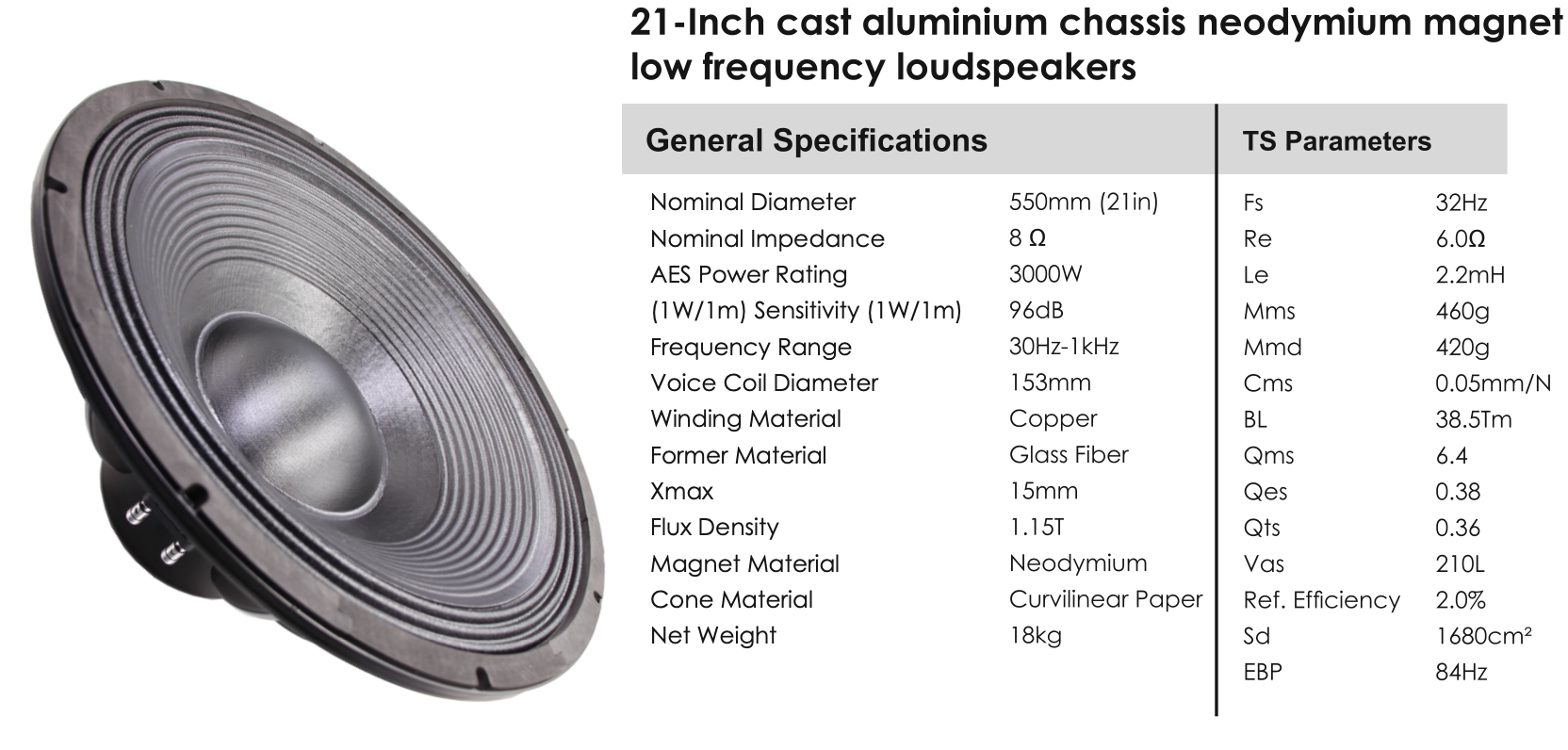 Absolute Audio By Zypher Labs 21SW300-8